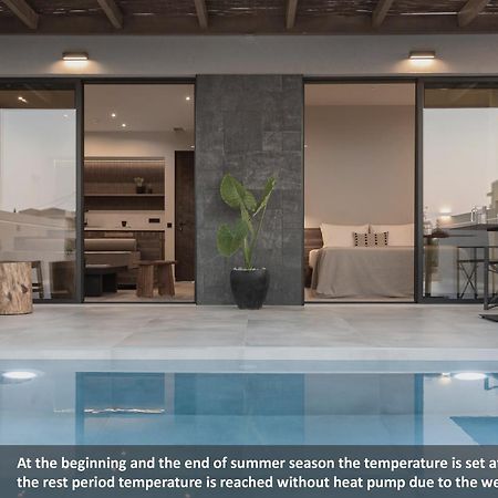 Aku Suites With Private Pools Sztalída Kültér fotó