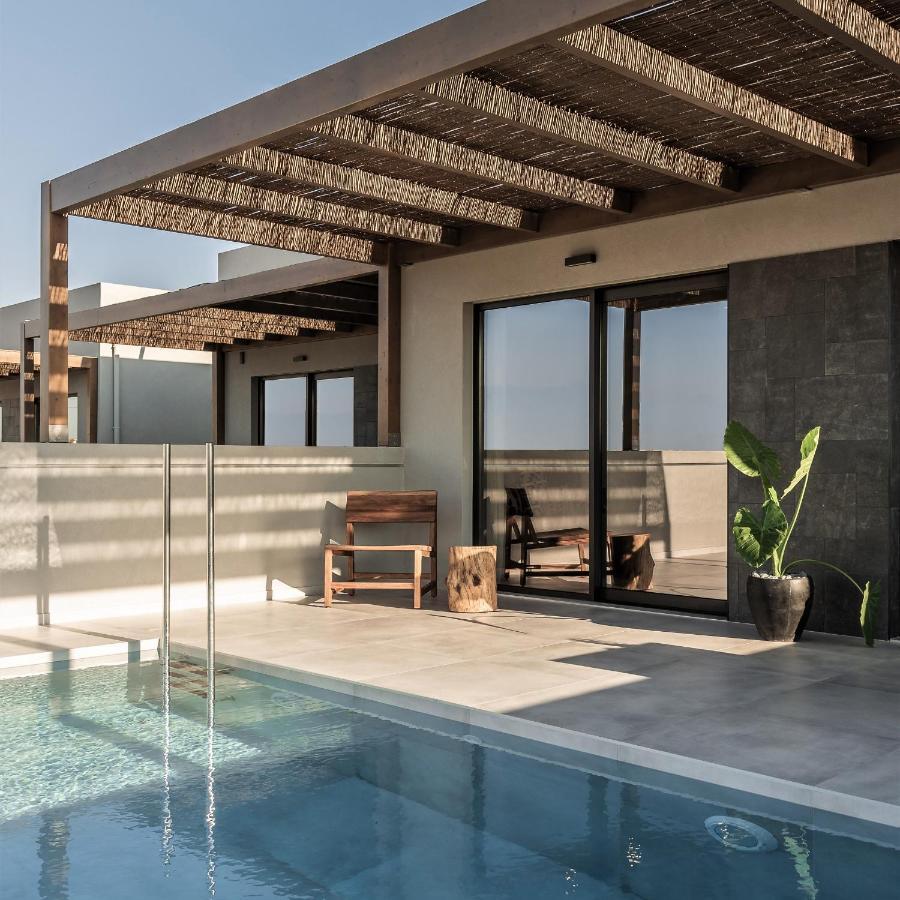 Aku Suites With Private Pools Sztalída Kültér fotó