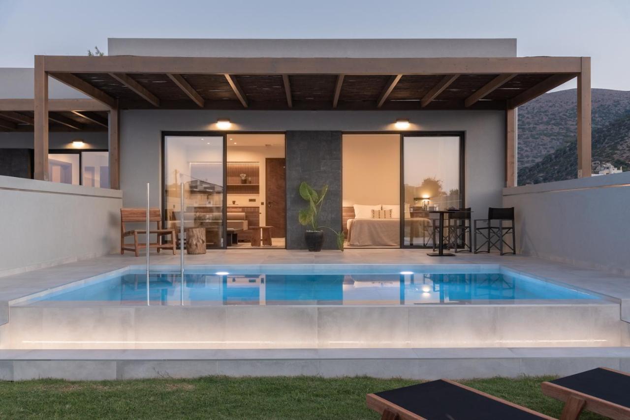 Aku Suites With Private Pools Sztalída Kültér fotó